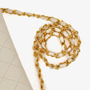Chanel Classic Full Flap Bag White Quilted Leather 24K Gold-Plated Hardware