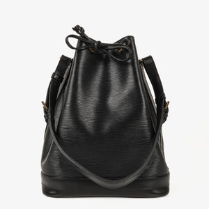 Louis Vuitton Noe Grande GM Black Epi Leather Shoulder Bag