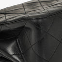 Chanel Vintage Small Classic Double Flap Bag Black Quilted Lambskin &nbsp;24K Gold-Plated Hardware