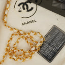 Chanel Classic Full Flap Bag White Quilted Leather 24K Gold-Plated Hardware