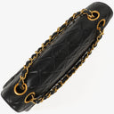 Chanel Vintage Small Classic Double Flap Bag Black Quilted Lambskin &nbsp;24K Gold-Plated Hardware