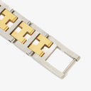 Hermes Clipper Quartz Watch Two- Tone Stainless Steel&nbsp;