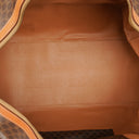 Celine Vintage Macadam Triomphe Brown Travel Bag