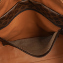 Celine Vintage Macadam Triomphe Brown Travel Bag