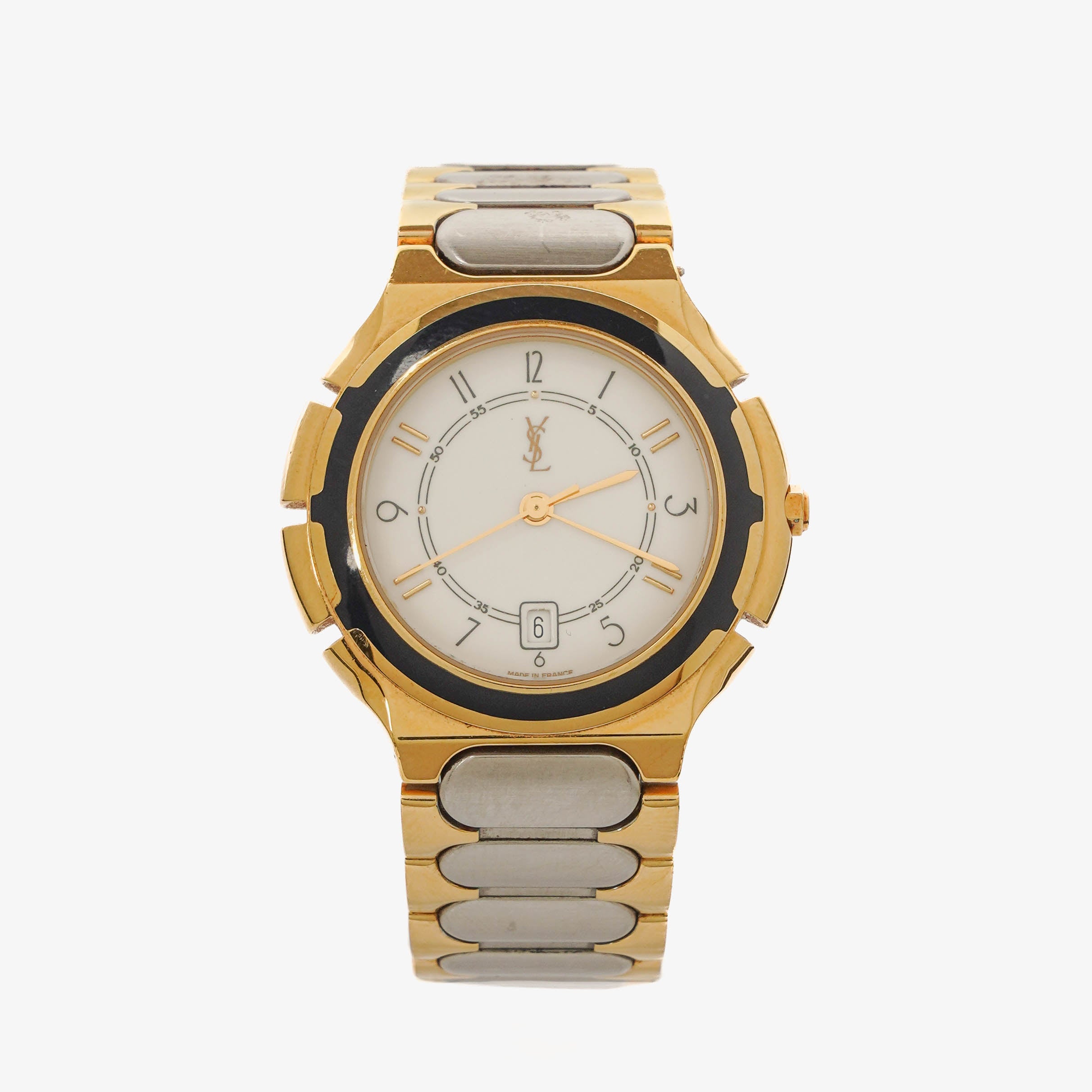 Yves Saint Laurent Two-Tone Stainless Steel Watch