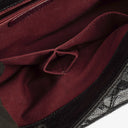 Chanel Black Quilted Crumpled Grained Calfskin Jumbo CC Crave Flap Bag