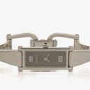 Gucci 1500L Rectangular Stainless Steel Watch