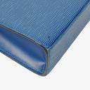 Louis Vuitton Malesherbes Blue Epi Leather Handbag