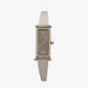 Gucci 1500L Rectangular Stainless Steel Watch