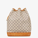 Louis Vuitton Noé Grande GM Damier Azur Canvas Shoulder Bag
