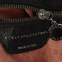 Stella McCartney Black Falabella Tote Vegan Shaggy Deer
