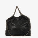 Stella McCartney Black Falabella Tote Vegan Shaggy Deer