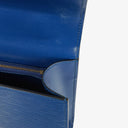 Louis Vuitton Malesherbes Blue Epi Leather Handbag