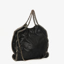 Stella McCartney Black Falabella Tote Vegan Shaggy Deer