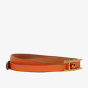 Hermès Swift Orange Behapi Double Tour Bracelet
