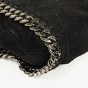 Stella McCartney Black Falabella Tote Vegan Shaggy Deer