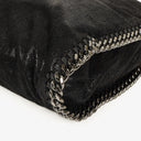 Stella McCartney Black Falabella Tote Vegan Shaggy Deer