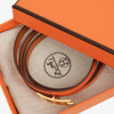 Hermès Swift Orange Behapi Double Tour Bracelet