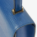 Louis Vuitton Malesherbes Blue Epi Leather Handbag