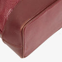 Cartier Must De Cartier Burgundy Leather Bucket Bag