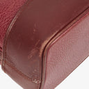 Cartier Must De Cartier Burgundy Leather Bucket Bag