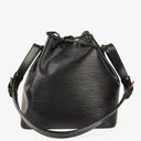 Louis Vuitton Petit Noe Black EPI Leather Shoulder Bag