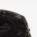 Stella McCartney Black Falabella Tote Vegan Shaggy Deer