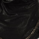 Stella McCartney Black Falabella Tote Vegan Shaggy Deer