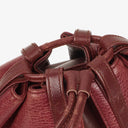 Cartier Must De Cartier Burgundy Leather Bucket Bag