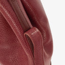 Cartier Must De Cartier Burgundy Leather Bucket Bag