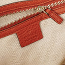 Gucci Soho Red Pebled Leather Shoulder Bag