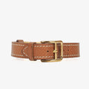 Hermes Kelly Brown Courchevel Leather Gold Plated Watch