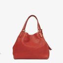 Gucci Soho Red Pebled Leather Shoulder Bag