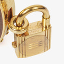 Hermes Kelly Brown Courchevel Leather Gold Plated Watch