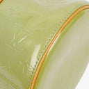 Louis Vuitton Green Papillon 30 Bedford Monogram Vernis Leather Bag