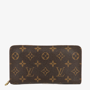 Louis Vuitton Monogram Canvas Zippy Wallet