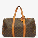 Louis Vuitton Sac Souple 45 Monogram Canvas Travel Bag
