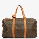 Louis Vuitton Sac Souple 45 Monogram Canvas Travel Bag