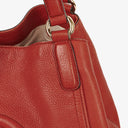 Gucci Soho Red Pebled Leather Shoulder Bag