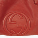 Gucci Soho Red Pebled Leather Shoulder Bag