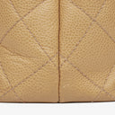 Chanel Beige Caviar Quilted Jumbo Kelly Flap Bag