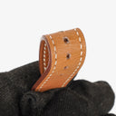 Hermes Heure H 25mm Stainless Steel and Brown Leather Quartz Watch
