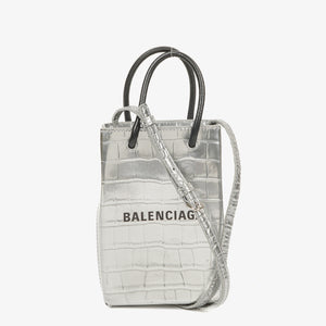 Balenciaga Shopping Phone Holder Bag