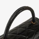 Chanel Classic Kelly Vintage Black Quilted Lambskin With 24K Gold-Plated Hardware