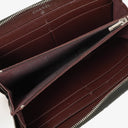 Chanel Large Gusset Zip Around Black Caviar Quilted Wallet
