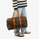 Louis Vuitton Sac Souple 45 Monogram Canvas Travel Bag
