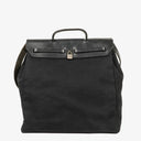 Hermes Herbag Noir Canvas Vache Hunter MM 2 In 1 Bag