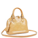 Louis Vuitton Alma BB Beige Monogram Vernis Leather Handbag, 2013