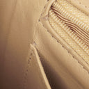 Chanel Jumbo CC Classic Single Flap Maxi Logo Bag Beige Quilted Lambskin 24K Gold-Plated Hardware