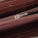 Chanel Large Gusset Zip Around Black Caviar Quilted Wallet